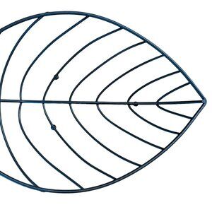 Metal Leaf Shape Basket